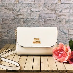 Steven Madden White Classic Crossbody